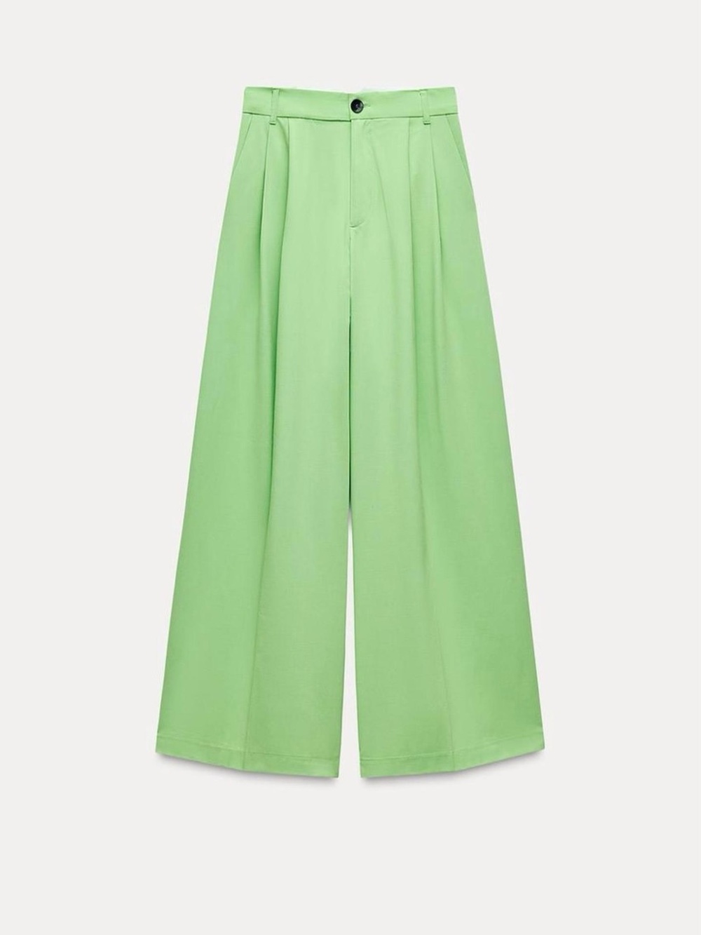 ZARA high-waisted, wide-leg trousers